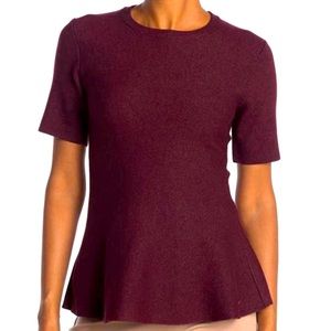 NEW Tahari peplum sweater